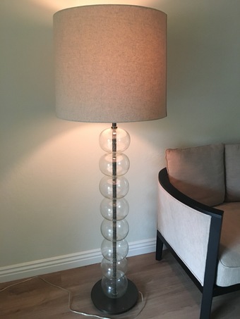 West elm abacus deals lamp