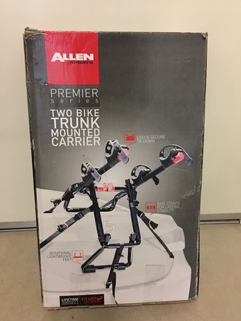 Allen sports premier discount trunk mounted bike rack