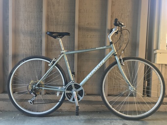 marin kentfield fs hybrid bike