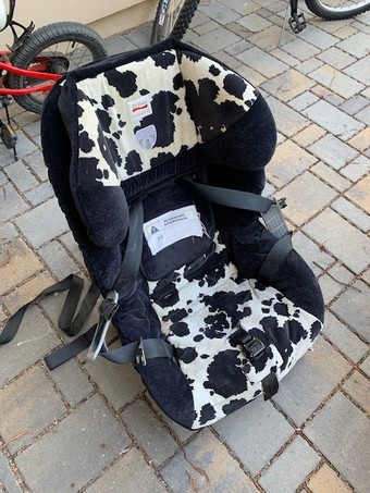 Britax car seat cow print hotsell