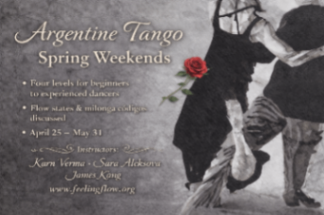 Spring Tango Weekends in Palo Alto, Sunday 2:15pm 1