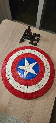 LEGO Marvel Captain America’s Shield Collectible Building 4