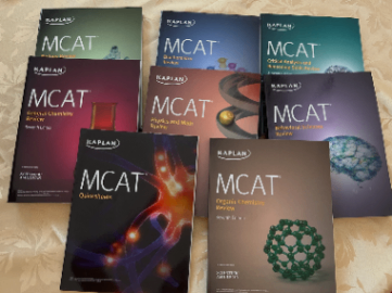 MCAT Kaplan Like New Full Set and Quicksheets 1