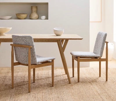 West Elm Framework chair (x2) 1