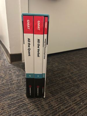 Selling All The GMAT prep books 3