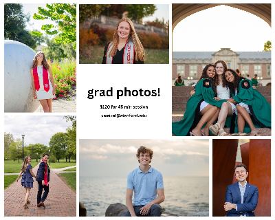 Booking last-minute grad photos! 1