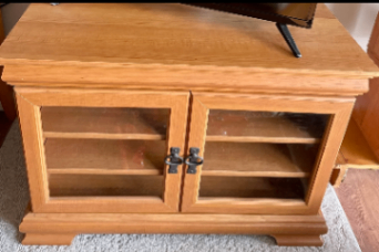 Free Furniture: Dining Table, Media Console, Desk 2