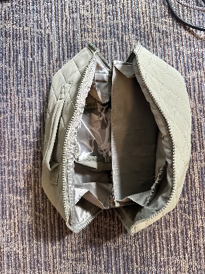 Collapsible toiletry bag 1