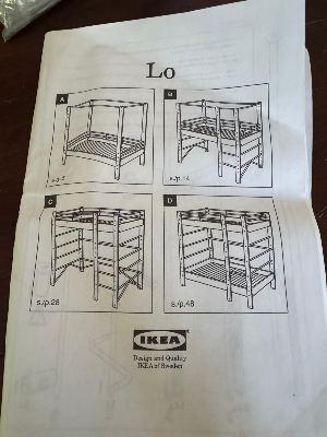 IKEA Bed- Close to Campus!  Can help transport!!!!! 3