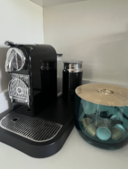 Nespresso with Aeroccino 1