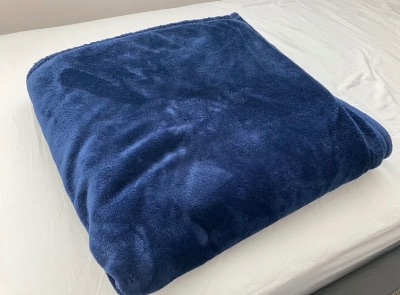 Large Navy Blanket - $5 2