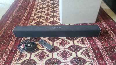 Vizio sound bar + remote 1