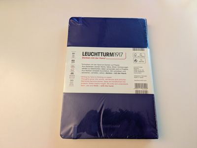 Lechtturm dotted notebook (A5 Medium, Ink Blue) 3