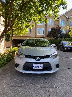 2014 Toyota Corolla LE, 99.6k miles, Silver, Great Condition, Clean Title, Backup Camera 4