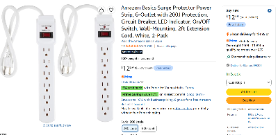 Multi Plug, power strip, extension cord 1