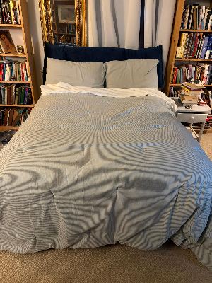 Two sets of comforters Queen size IKEA BERGPALM 1